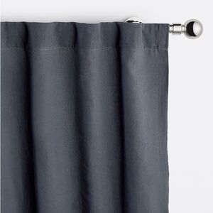 NWT! Rejuvenation Linen Curtain Panel PAIR Lined 50”w x 84”l